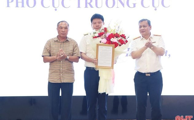 Điều động, bổ nhiệm Phó Cục trưởng Cục Thuế tỉnh Hà Tĩnh