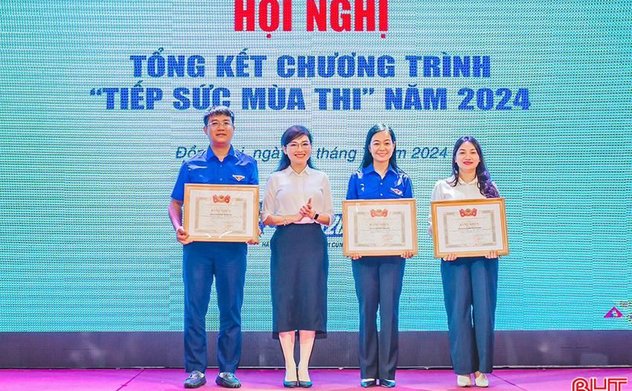 Hà Tĩnh là 1 trong 5 đơn vị được Trung ương Đoàn tặng bằng khen
