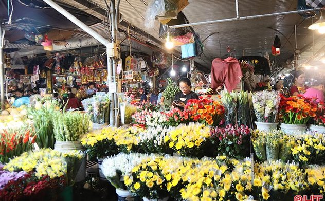 Thị trường rằm tháng Bảy: Hàng hóa đa dạng, giá cả ổn định