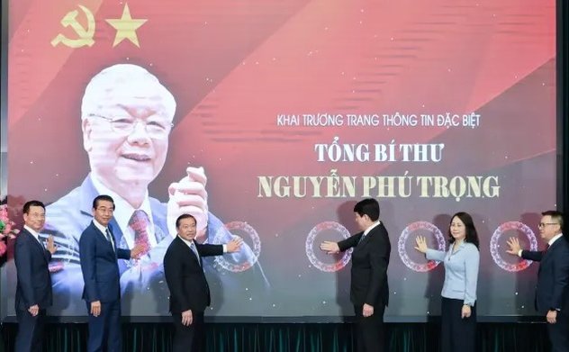 Khai trương Trang thông tin đặc biệt về Tổng Bí thư Nguyễn Phú Trọng