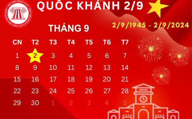 UBND tỉnh thông báo lịch nghỉ Lễ Quốc khánh 2/9/2024