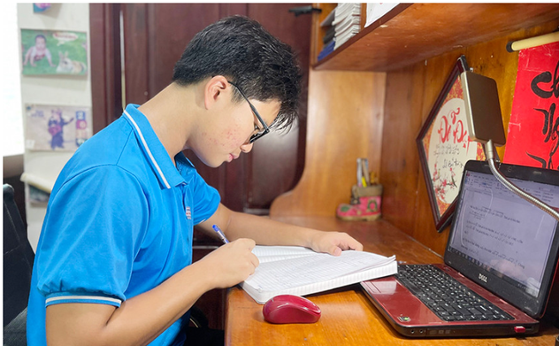 Lê Bảo Trung - Liên đội trưởng học giỏi, gương mẫu 