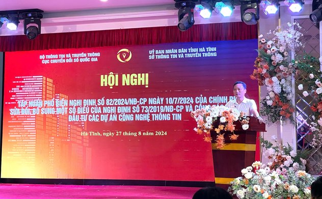 Nâng cao công tác quản lý đầu tư các dự án công nghệ thông tin trên địa bàn tỉnh Hà Tĩnh