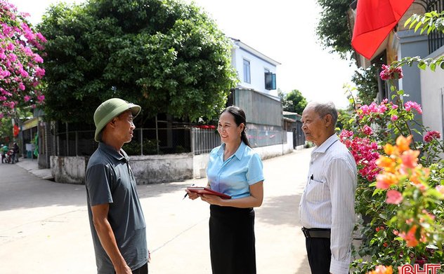 Nữ bí thư chi bộ biết khơi sức dân xây đô thị văn minh