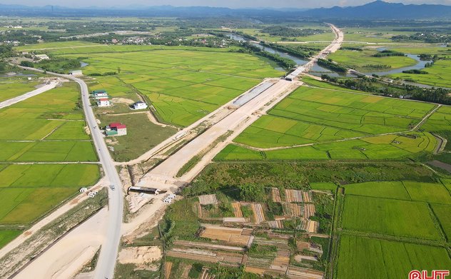 Diện mạo mới tuyến cao tốc Bắc - Nam qua Hà Tĩnh