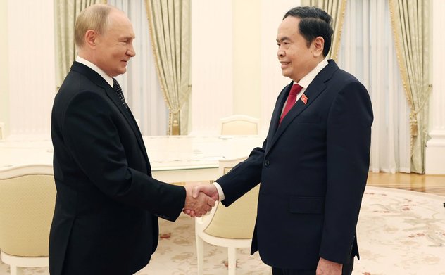 Chủ tịch Quốc hội Trần Thanh Mẫn hội kiến Tổng thống Nga Putin