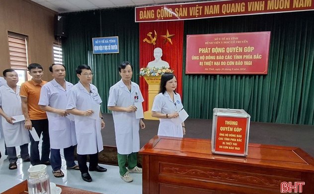 MTTQ Hà Tĩnh kêu gọi ủng hộ các tỉnh phía Bắc khắc phục hậu quả thiên tai, lũ lụt