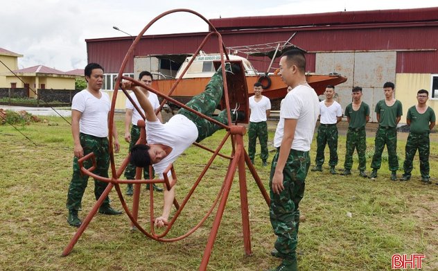 Lính biên phòng Hà Tĩnh rèn sức khỏe, sắt son ý chí bảo vệ biên cương 