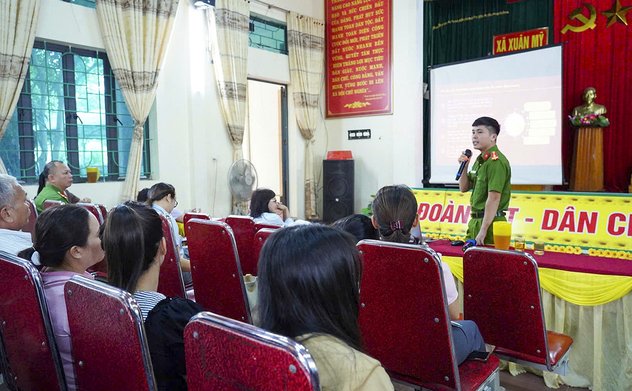 Xuân Mỹ (Nghi Xuân) ra quân đẩy mạnh thực hiện các hoạt động chuyển đối số