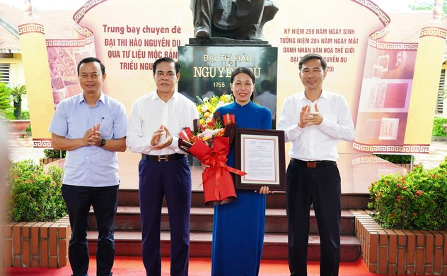 Trang trọng lễ giỗ lần thứ 204 của Đại thi hào Nguyễn Du 