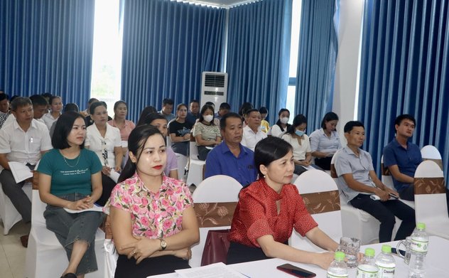 Tập huấn dinh dưỡng cho cán bộ Y tế Xã, Thị trấn trên địa bàn huyện Vũ Quang 