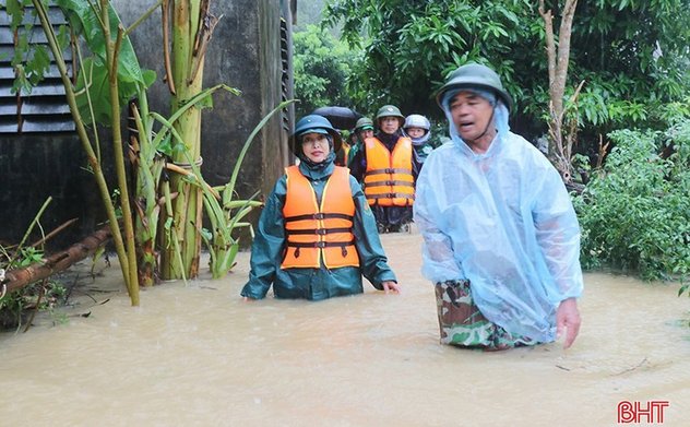 Cơ quan khí tượng cảnh báo ngập lụt tại Hà Tĩnh