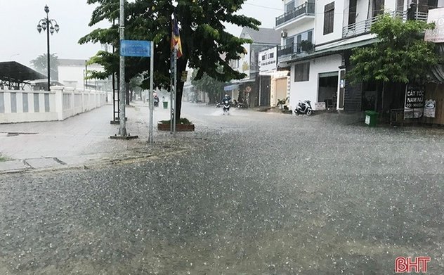 Mưa tại Hà Tĩnh kéo dài đến khi nào? 