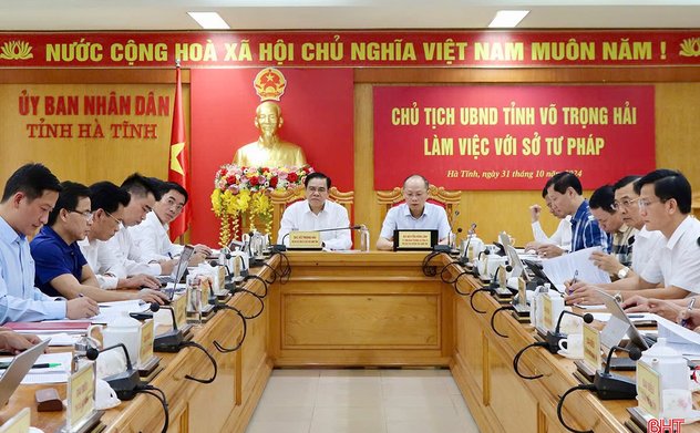 Ngành Tư pháp tiếp tục tham mưu UBND tỉnh giải quyết tốt các vấn đề pháp lý 