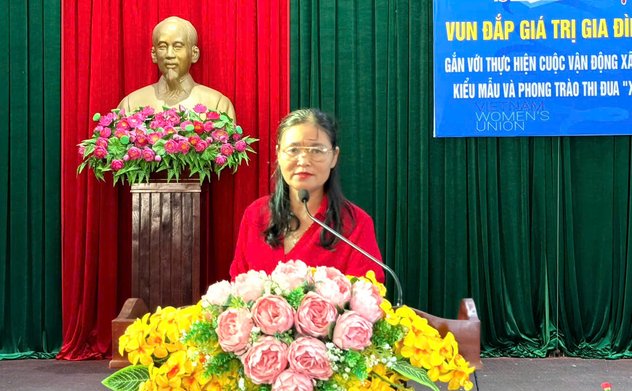 Vun đắp giá trị gia đình Việt Nam gắn với thực hiện cuộc vận động xây dựng gia đình 5 có 3 sạch