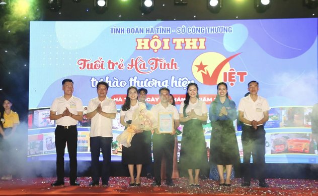 Huyện đoàn Thạch Hà xuất sắc giành giải nhất Hội thi "Tuổi trẻ Hà Tĩnh tự hào thương hiệu Việt"