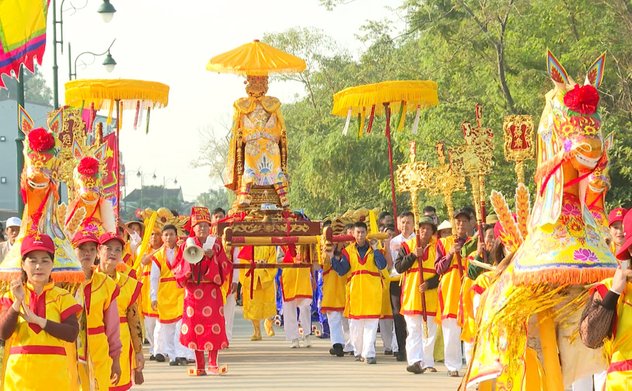 Trang trọng Lễ giỗ Đức thánh quan Hoàng Mười