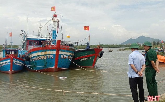 Hà Tĩnh: Công điện về chủ động ứng phó với bão số 8 