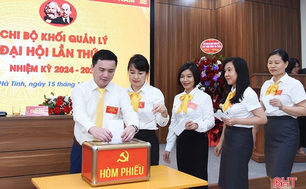 Ban Thường vụ Tỉnh ủy Hà Tĩnh hướng dẫn một số nội dung về đại hội đảng bộ các cấp