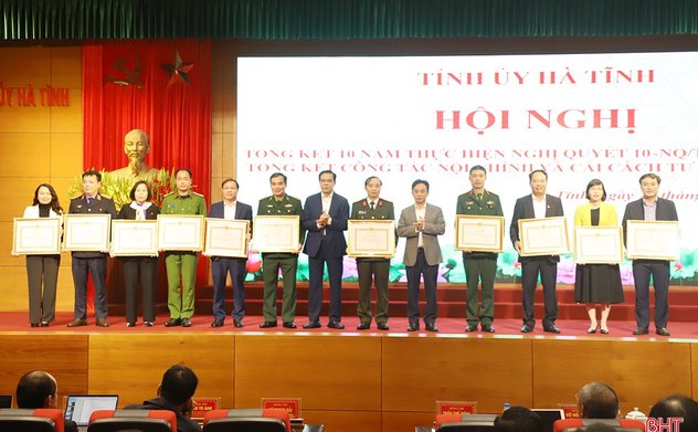 Công tác nội chính đóng góp quan trọng vào sự phát triển của Hà Tĩnh