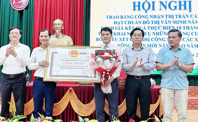 Cẩm Xuyên quyết tâm đạt huyện NTM nâng cao vào cuối năm 2024