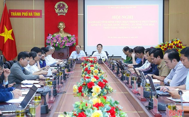 TP Hà Tĩnh thu ngân sách năm 2024 ước đạt hơn 1.200 tỷ đồng