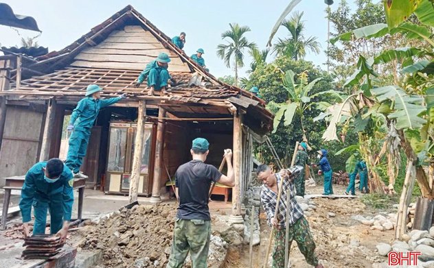 Những công trình, phần việc thắm tình quân - dân 