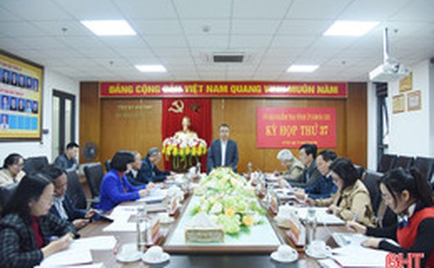 Ủy ban Kiểm tra Tỉnh ủy Hà Tĩnh thông báo kết luận kỳ họp 37