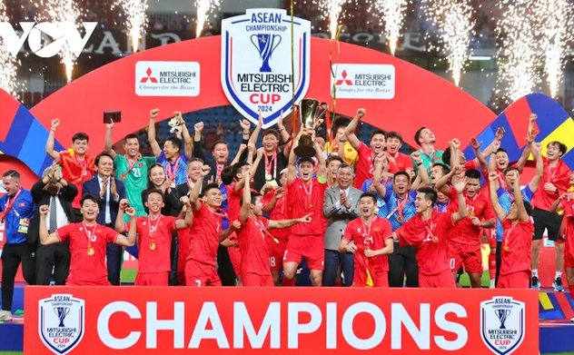 ĐT Việt Nam vô địch ASEAN Cup 2024: Ngạo nghễ vươn mình trên đất Thái