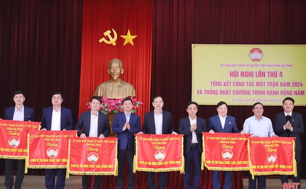 Mặt trận Tổ quốc Hà Tĩnh thống nhất chương trình hành động năm 2025