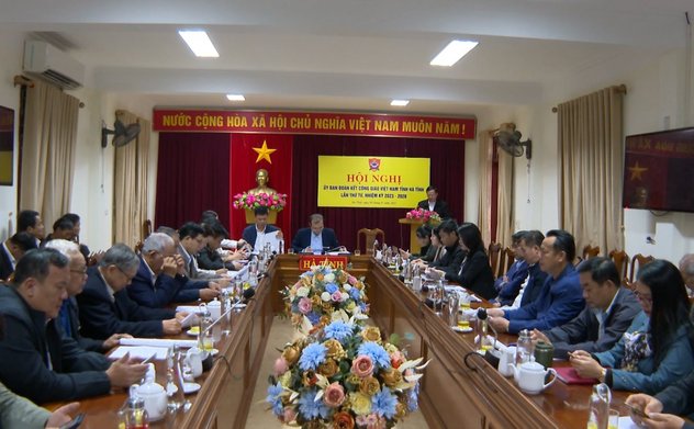 Uỷ ban Đoàn kết Công giáo tỉnh tổng kết công tác năm 2024 