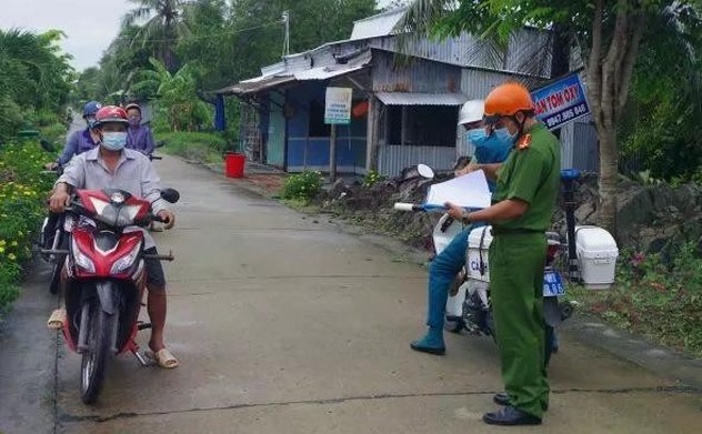 Các tuyến đường công an xã được tuần tra, kiểm soát, xử lý vi phạm