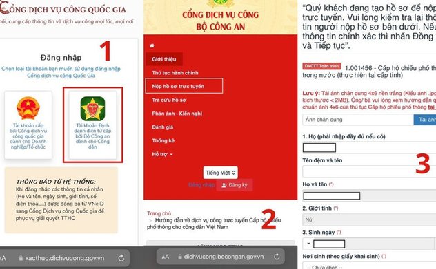 Cách làm hộ chiếu trên VNeID chi tiết đơn giản