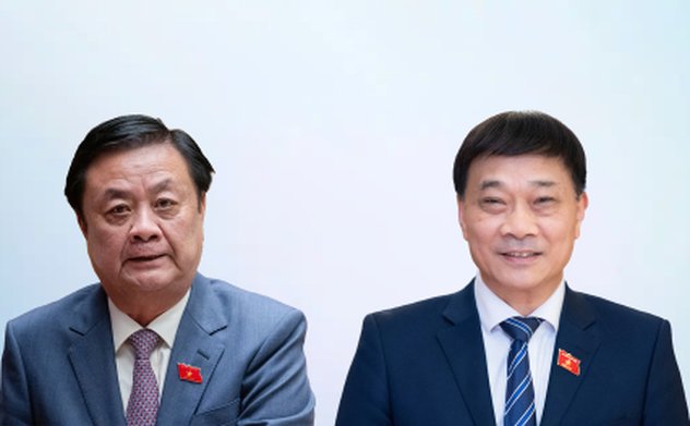 Ông Lê Minh Hoan và Vũ Hồng Thanh giữ cương vị Phó chủ tịch Quốc hội