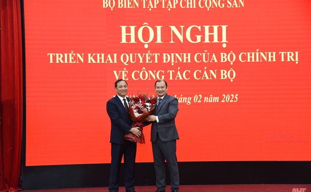 Đồng chí Hoàng Trung Dũng giữ chức Tổng Biên tập Tạp chí Cộng sản