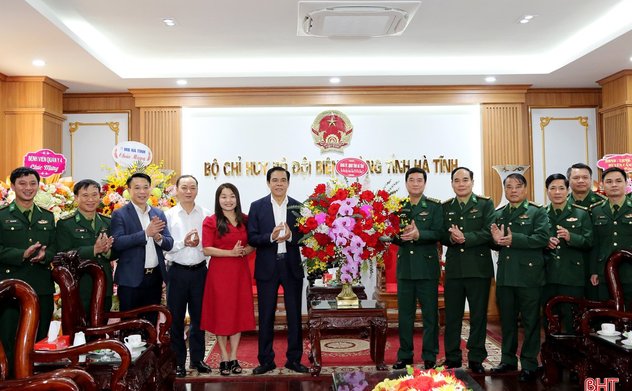 Chủ tịch UBND tỉnh chúc mừng Bộ đội Biên phòng Hà Tĩnh nhân ngày truyền thống 