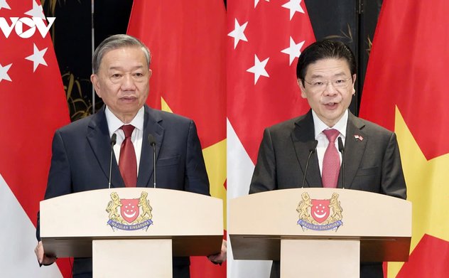 Việt Nam và Singapore nâng cấp quan hệ lên Đối tác chiến lược toàn diện