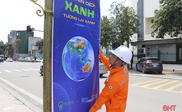 Hà Tĩnh tiết kiệm được khoảng 7.200 kWh trong Giờ Trái đất 2025