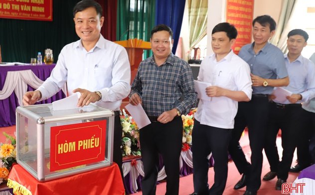 Thị trấn Tây Sơn hoàn thành các tiêu chí xây dựng đô thị văn minh
