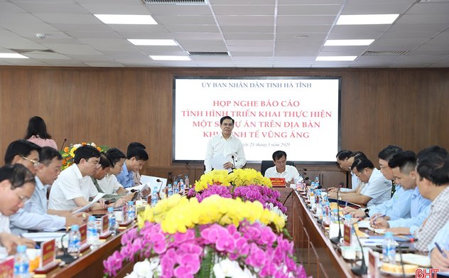 Tạo thuận lợi cho các dự án tại KKT Vũng Áng triển khai đảm bảo tiến độ 