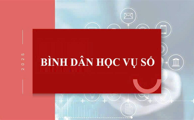 Lễ phát động Phong trào “Bình dân học vụ số” gắn với “Học tập số” năm 2025