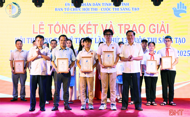 Trao thưởng Hội thi Sáng tạo kỹ thuật, Cuộc thi Sáng tạo dành cho thanh, thiếu niên, nhi đồng