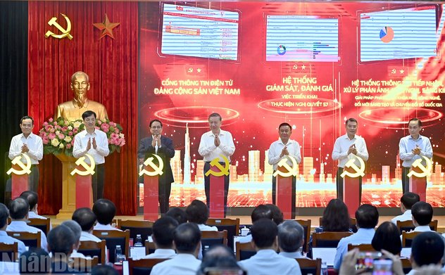 Ra mắt 3 nền tảng số phục vụ triển khai Nghị quyết số 57-NQ/TW