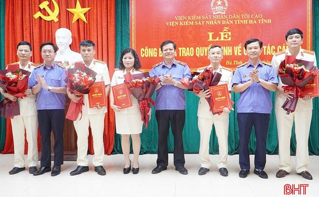 5 viện kiểm sát nhân dân khu vực tại Hà Tĩnh đóng ở đâu?