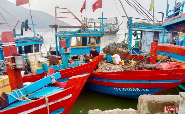 Hà Tĩnh cấm phương tiện ra khơi nhằm phòng tránh bão số 3 