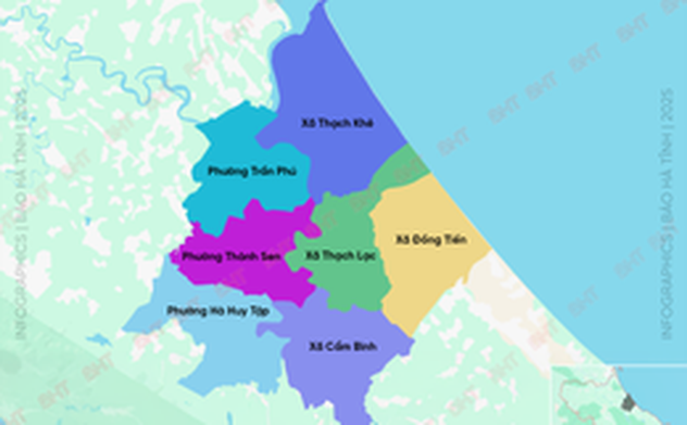 Chính phủ yêu cầu xác định chính xác diện tích xã, phường mới trước 30/9