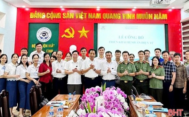 Cơ sở y tế thứ 2 ở Hà Tĩnh triển khai bệnh án điện tử 