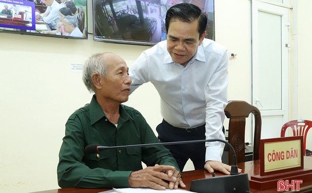 Chủ tịch UBND tỉnh tiếp công dân định kỳ vào sáng 15/8 