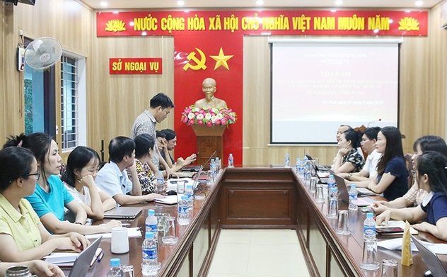 Tọa đàm "Nâng cao năng lực chuyển đổi số cho cán bộ làm công tác đối ngoại"