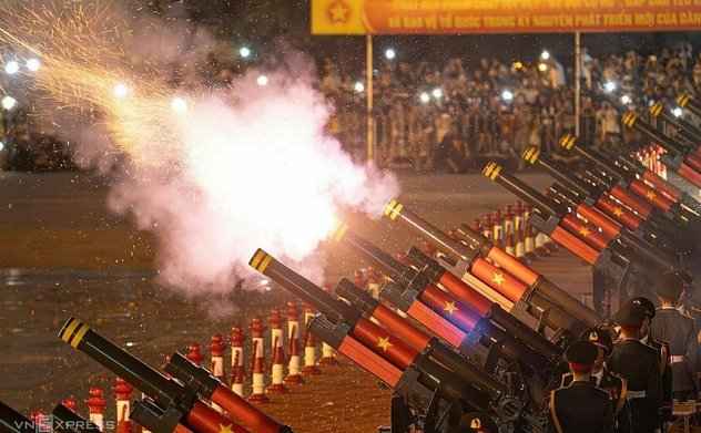 66 loạt đại bác mừng 80 năm Quốc khánh